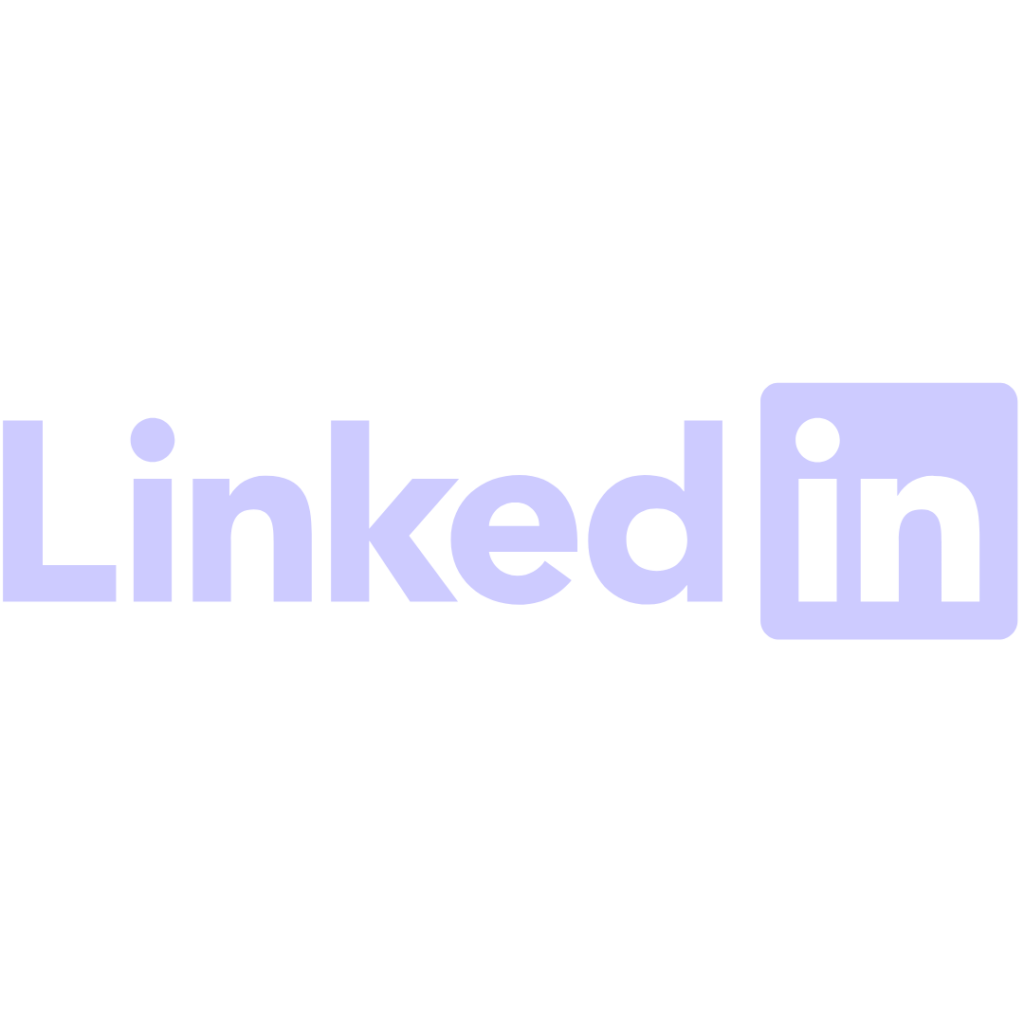 LinkedIn logo in blue with "Linked" in bold letters and "in" inside a square, offering a professional touch for those in civil engineering recruitment.